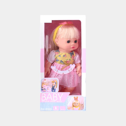 Baby Doll Happy Every Day with Feeding Bottle & Music