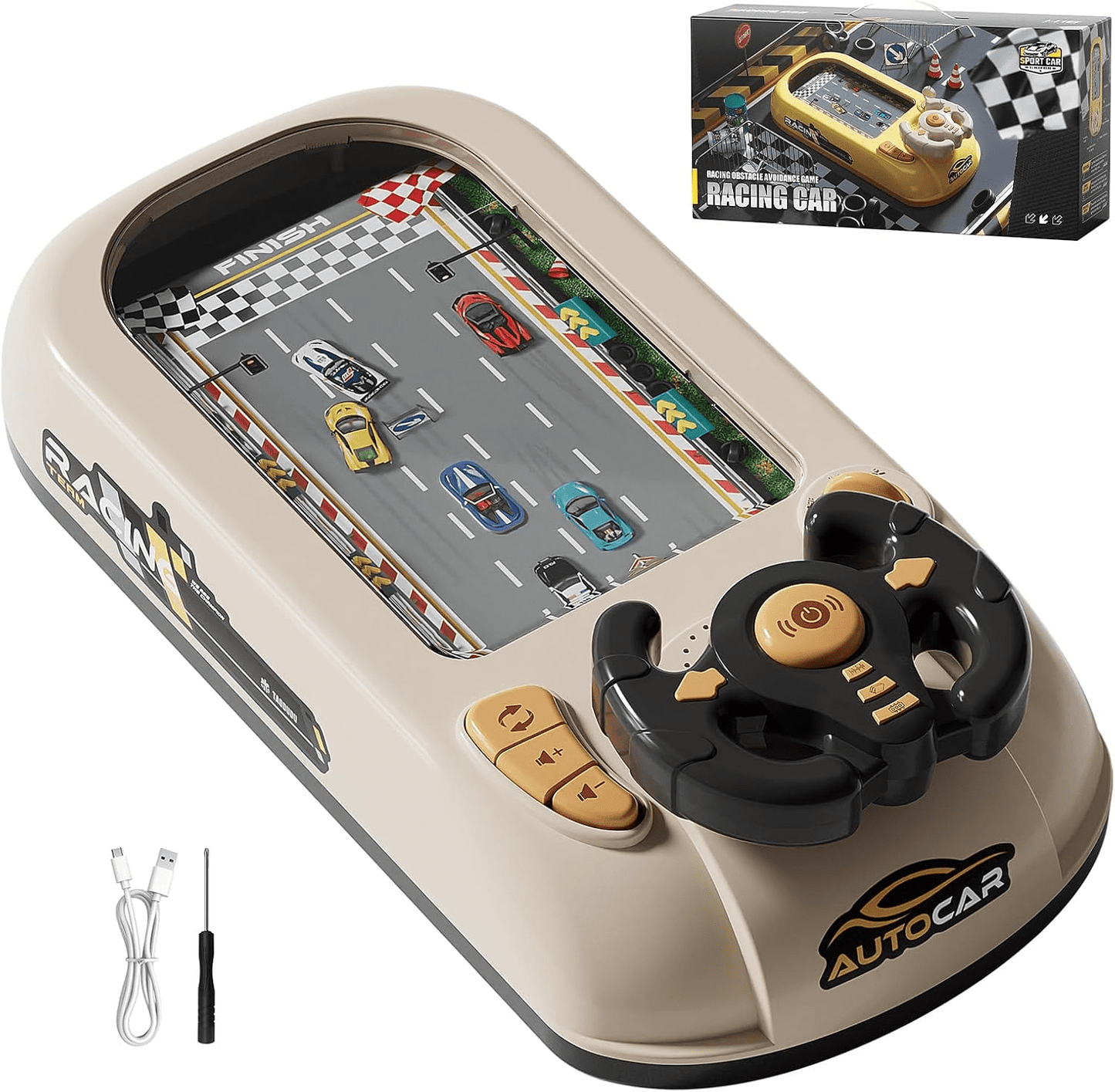 Simulated Driving Car Racing Game For Kids