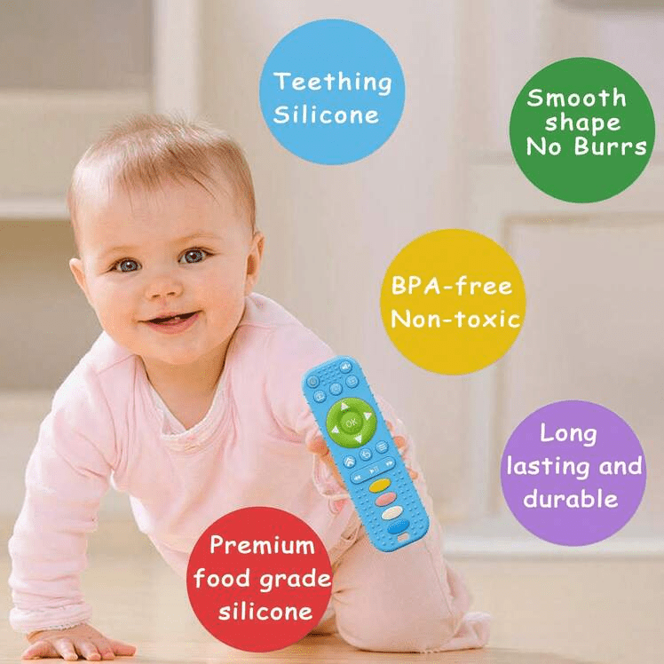 Silicone Remote Control Teething Toy