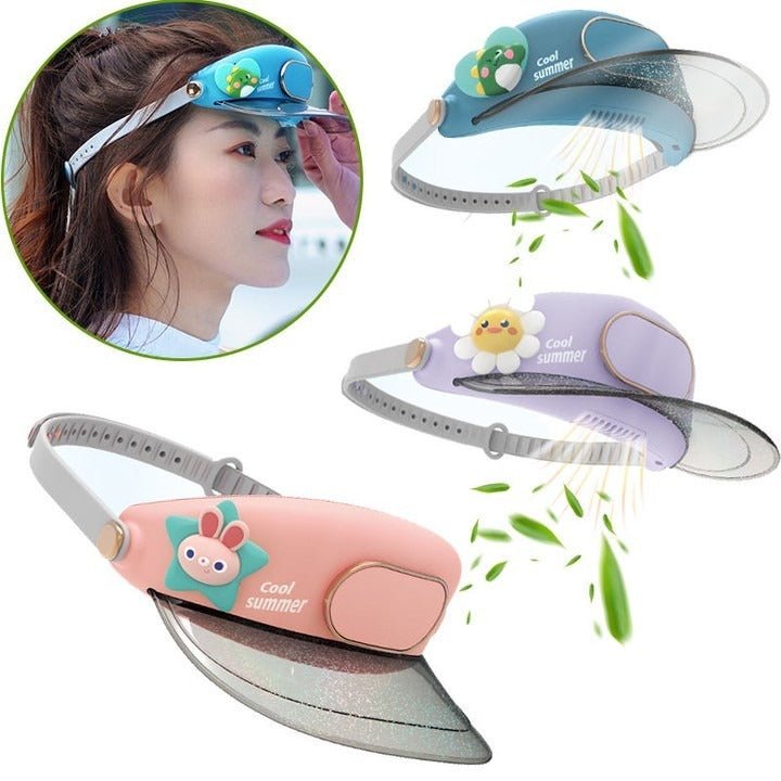 Sun Protector - Cute Hat with Cooling Fan