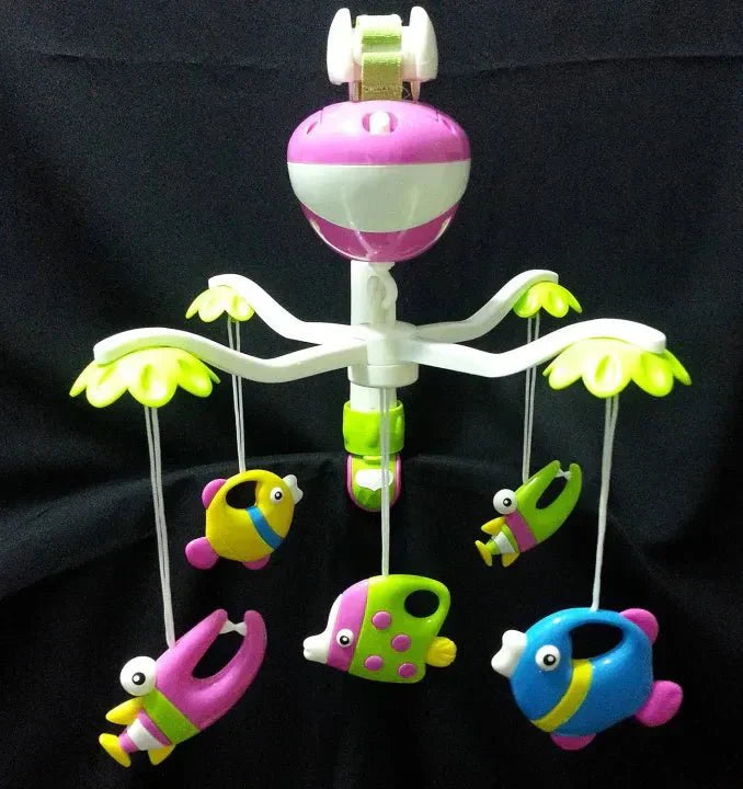 Loving Hut Musical Baby Cot Mobile - Hanging Rattles Set