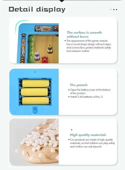 Car Racing Steering Wheel Adventure Game Toy for kids & Adult