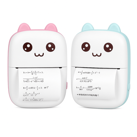 Pocket Inkless Mini Printer - Thermal Portable Bluetooth Wireless Mini Printer