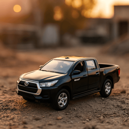 Pull-Back Metal Diecast 4x4 Revo Hilux For Kids