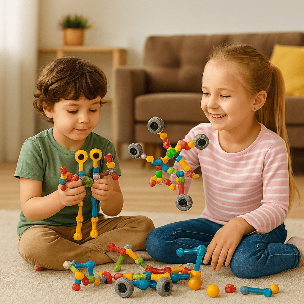 Skeleton Joint Rod Bar Blocks 34 Pcs