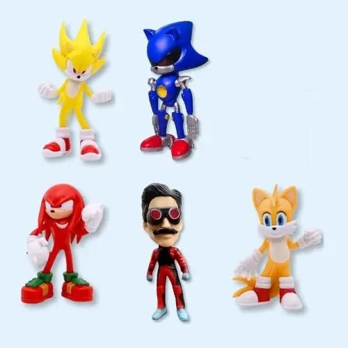 Cute Sonic PVC Character Toy Figure and Models