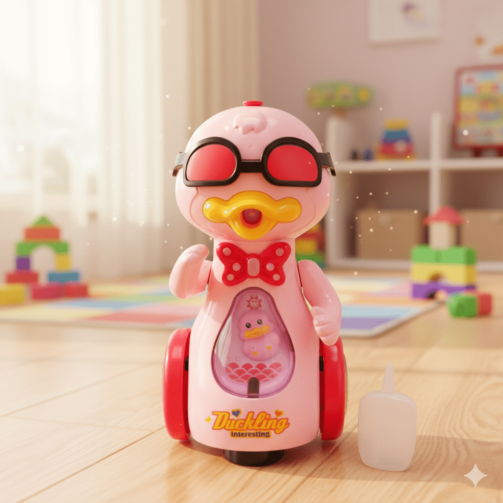 Walking & Singing Duck with Spray