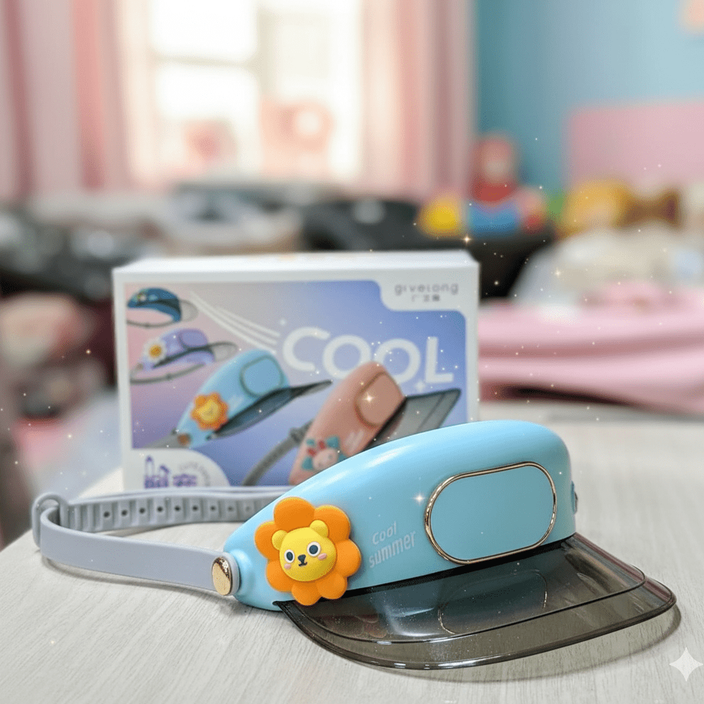 Sun Protector - Cute Hat with Cooling Fan
