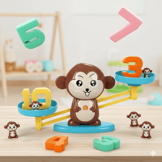 Weight Balance Learning Scale - Monkey Balance Game
