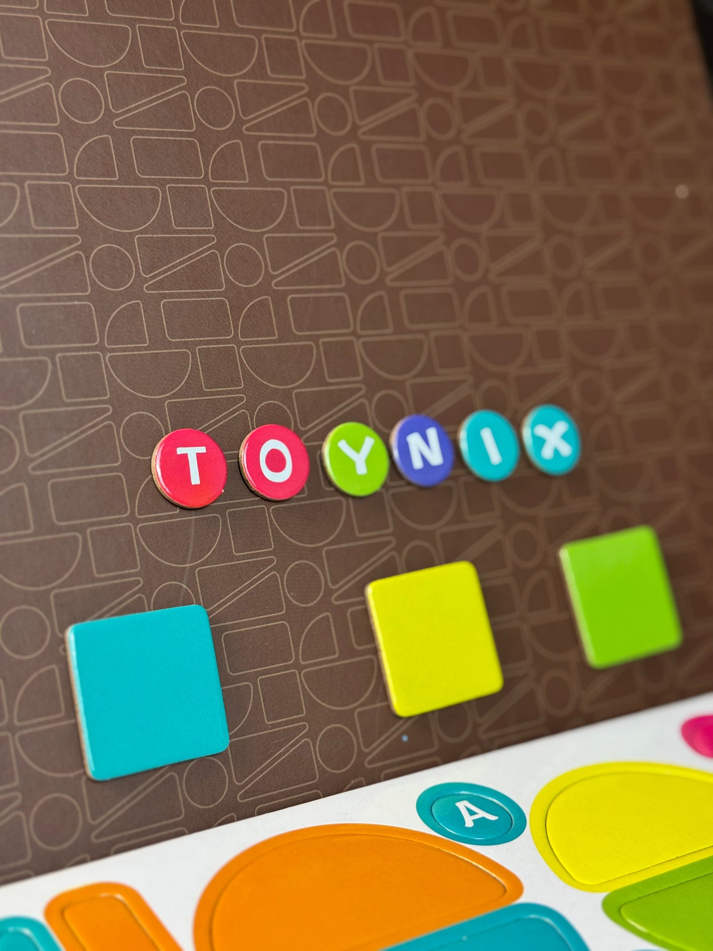 Puzzle Cube Sequence Board for kids