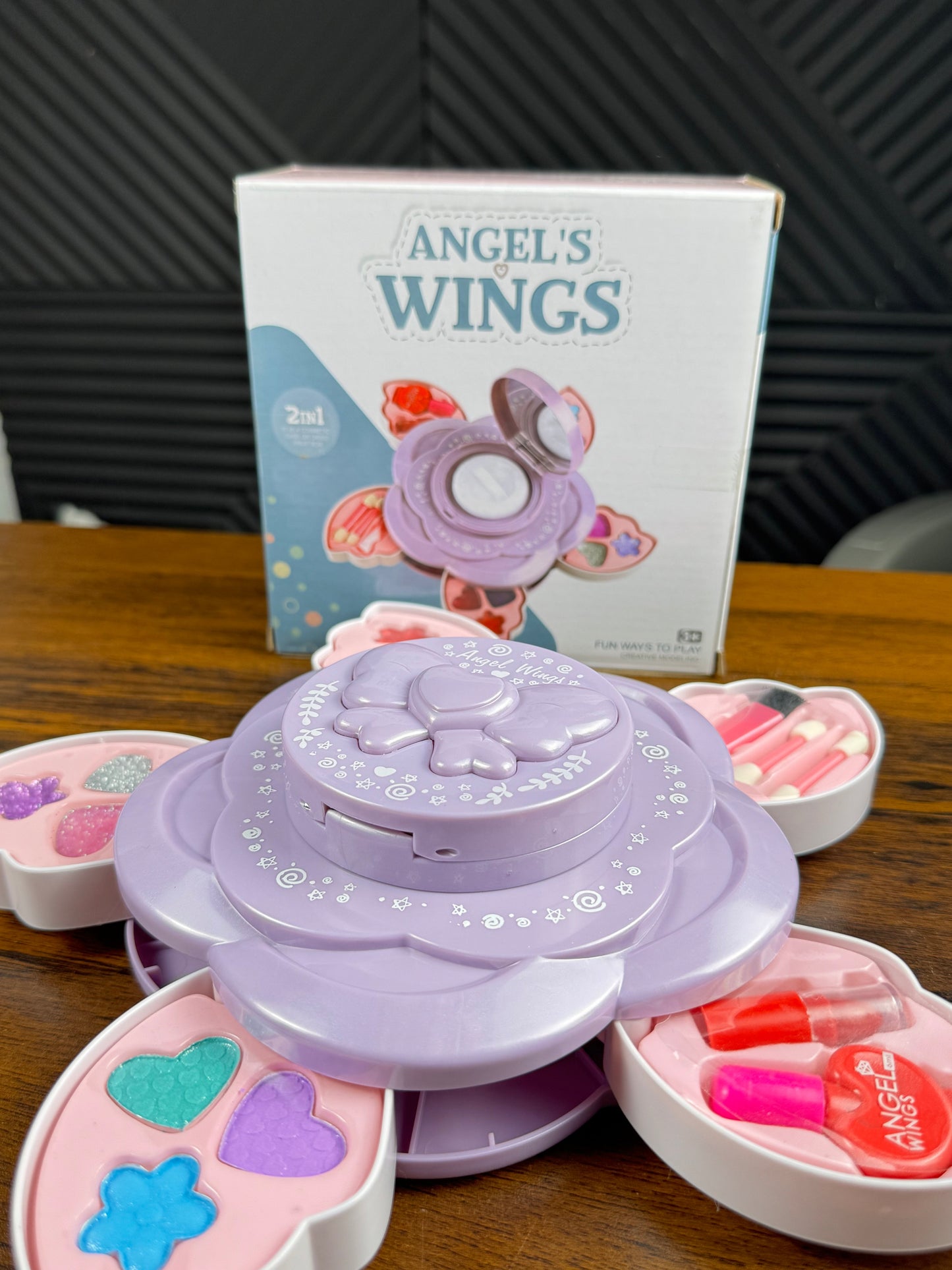 Angel Wings Cosmetics Makeup Toy Set For Kids