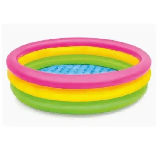 Sunset Glow Rainbow Inflatable Swimming Pool For Kids