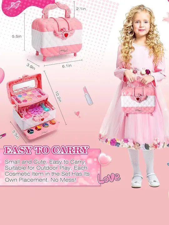 Kids Pretend Makeup Kit - 41 Pcs (1026-40)