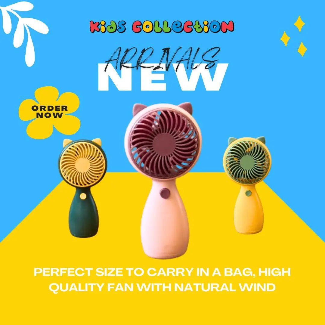Multi-purpose Pocket Mini Fan (Rechargeable)