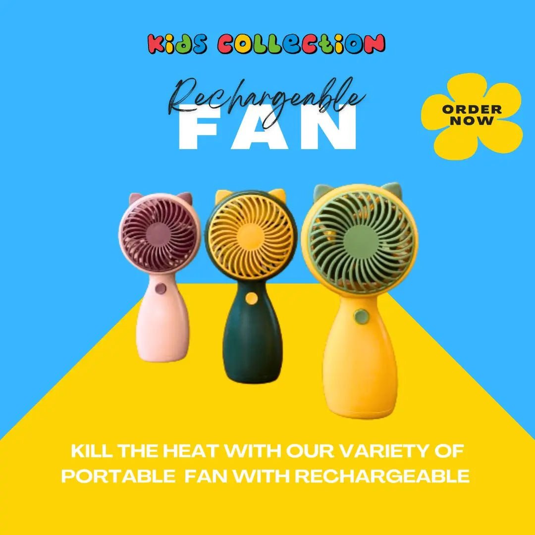Multi-purpose Pocket Mini Fan (Rechargeable)
