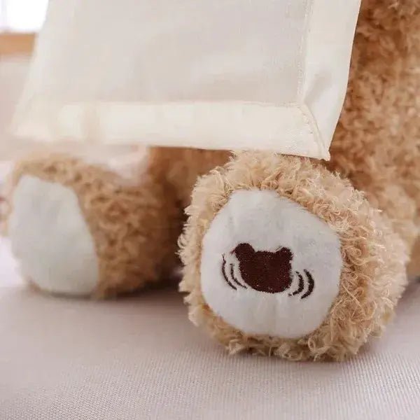 Peek-A-Boo Teddy Bear Toy With Motion & Sound For Kids