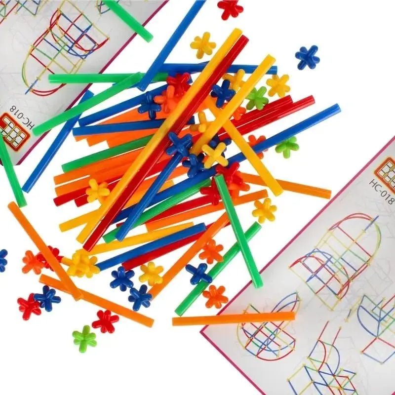 Super Bamboo Sticks, Building Block Sticks For Kids