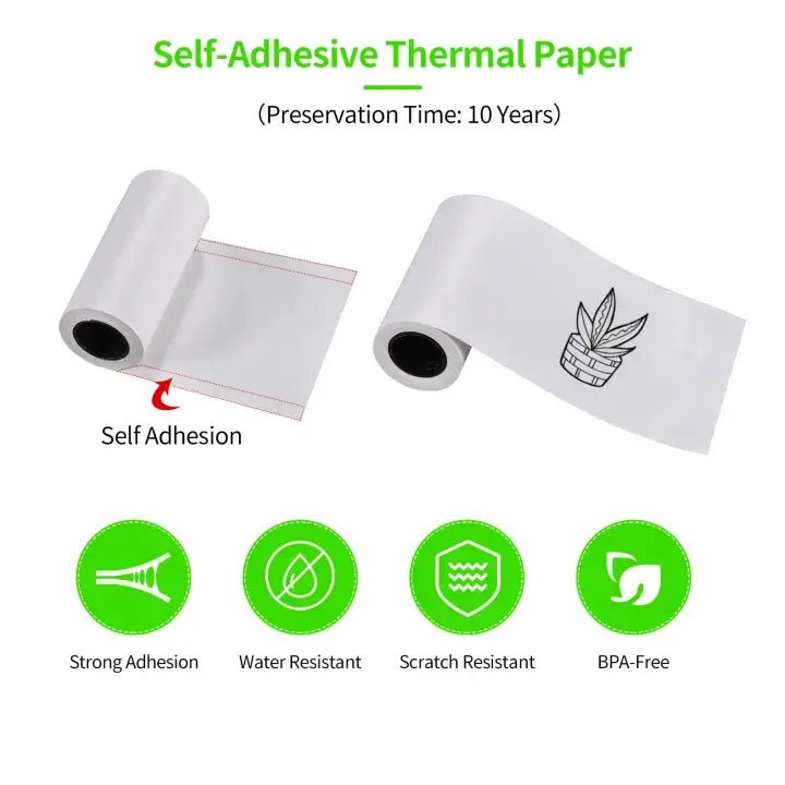 Thermal Portable Mini Printer Paper Roll