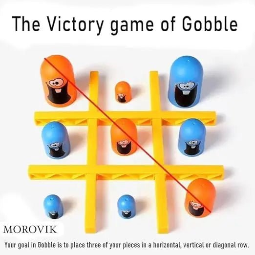 Tic Tac Toe Gobble Board Game Large