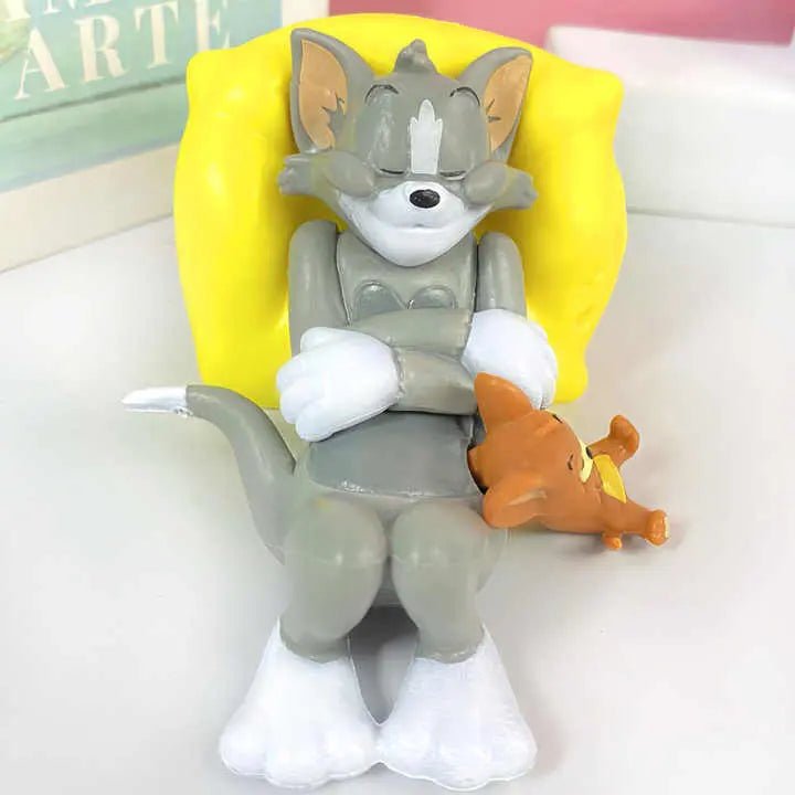 Tom and Jerry Cartoon Action Figures Model