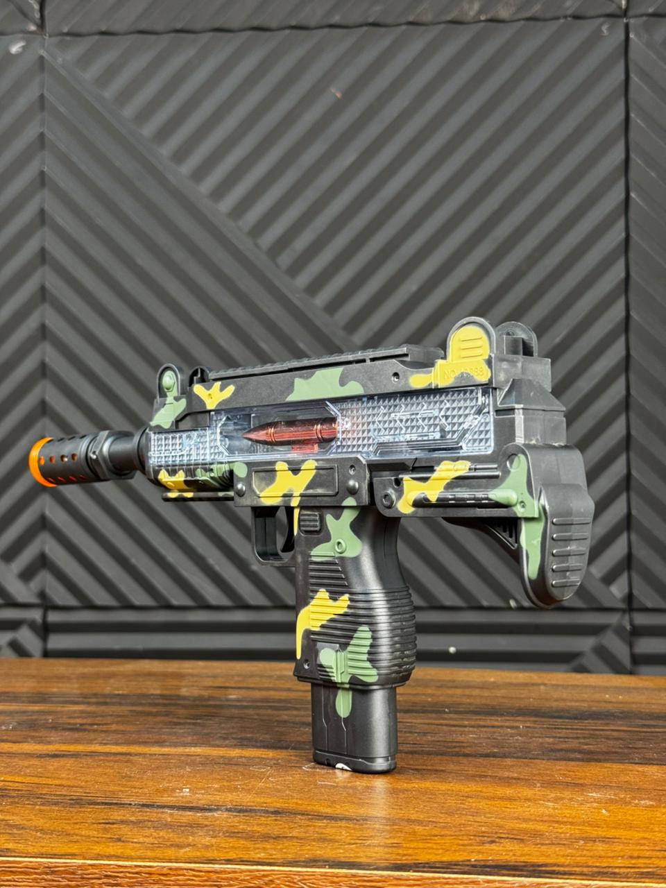Camouflage Gun with Light and Music