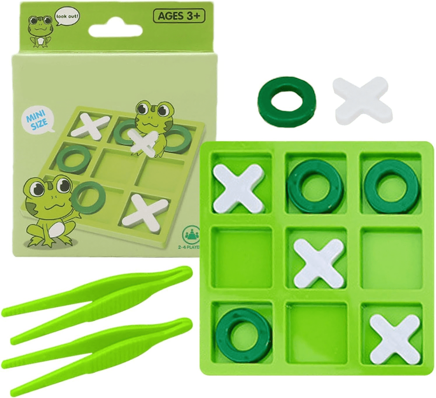 Tic Tac Toe Logic MINI Game (Random Characters)