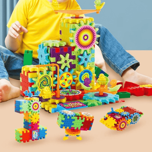 Electric Gear Building Block  Toy (53pcs set)