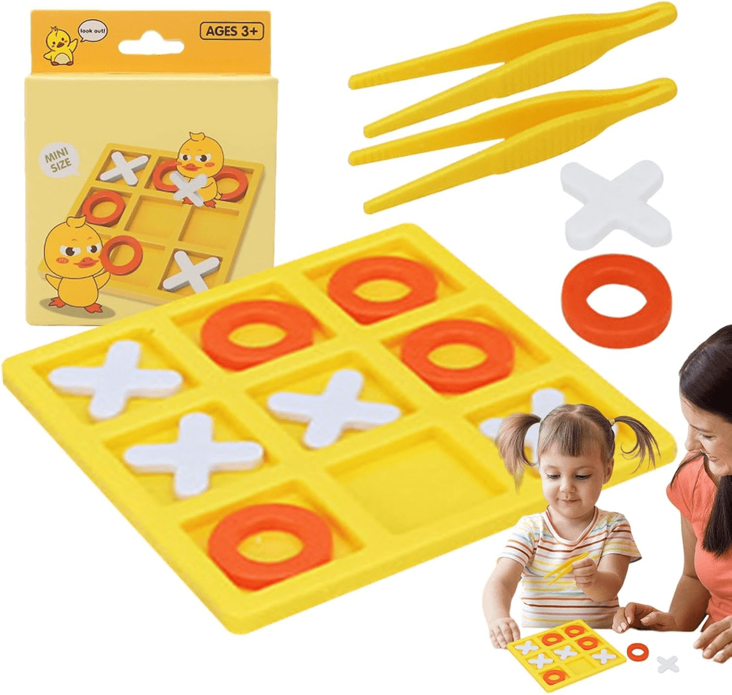 Tic Tac Toe Logic MINI Game (Random Characters)