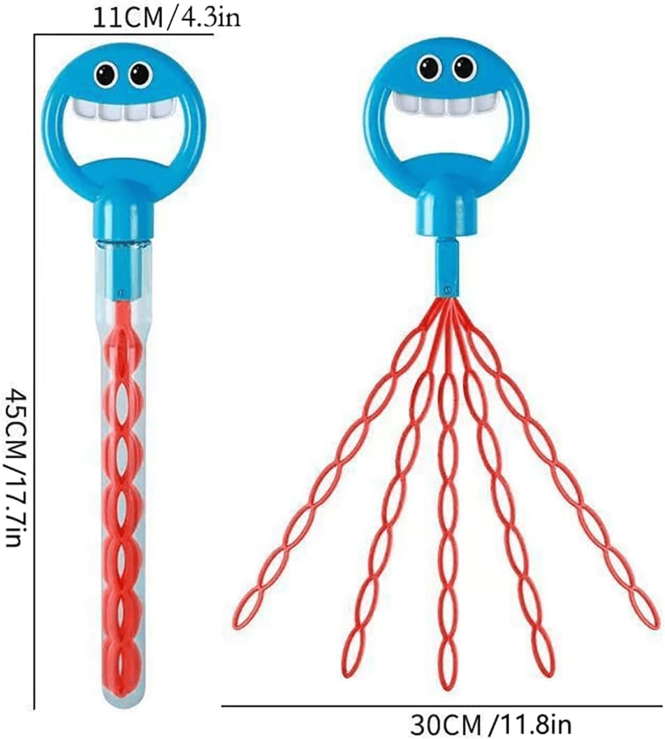 32 Hole Smiling Face Bubble Stick For Kids