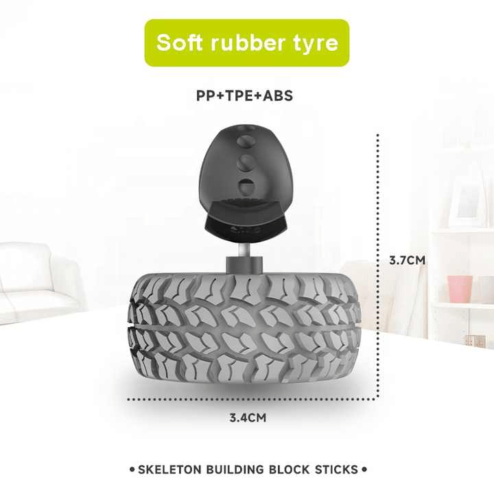 Skeleton Joint Rod Bar Blocks 34 Pcs