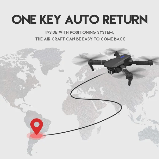 E88 PRO Drone with Dual Camera & LED Lights