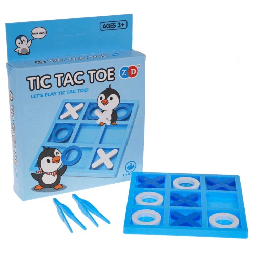 Tic Tac Toe Logic MINI Game (Random Characters)