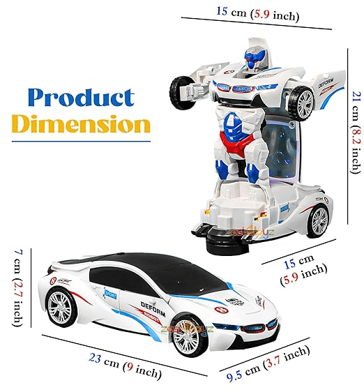 Deform Robot Car for Kids