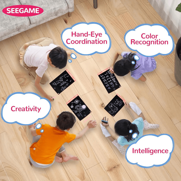 6.5" LCD Writing Tablet Multicolor Screen Writing Erasable Writing Board