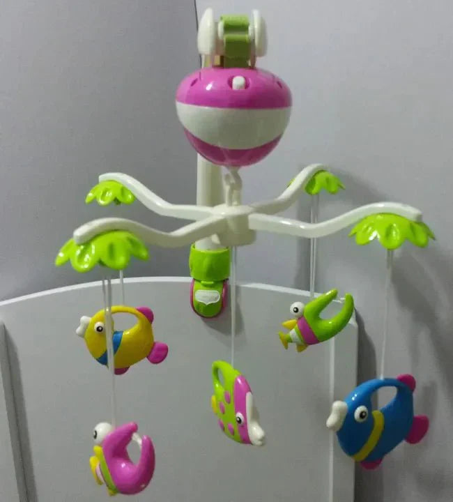 Loving Hut Musical Baby Cot Mobile - Hanging Rattles Set