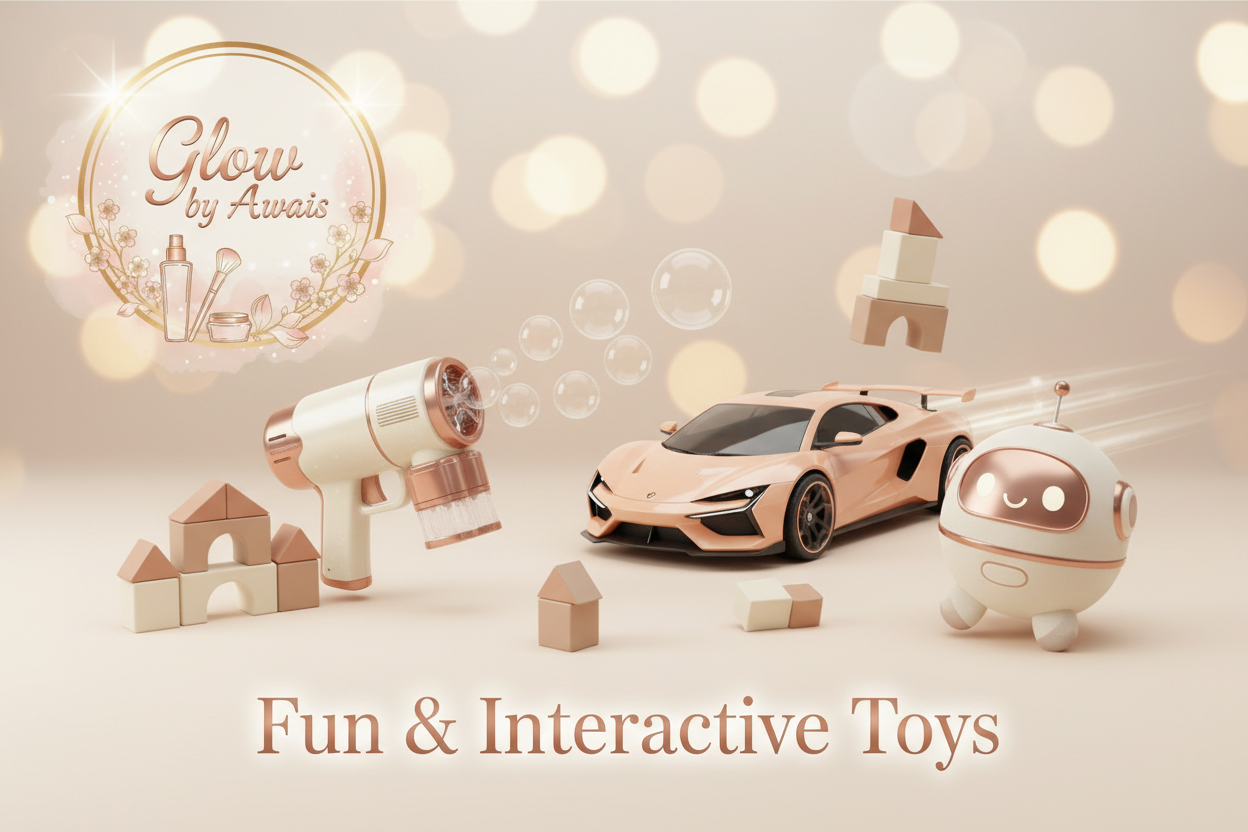 Fun interactive toys banner