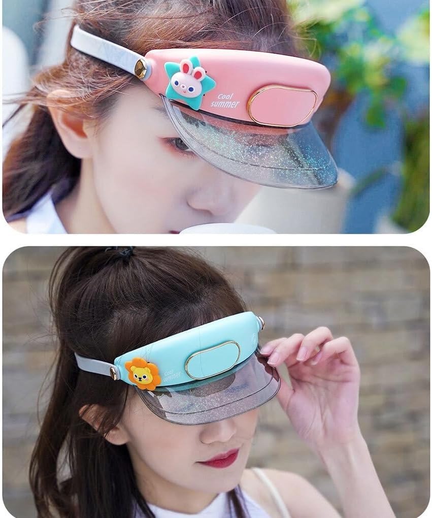Sun Protector - Cute Hat with Cooling Fan
