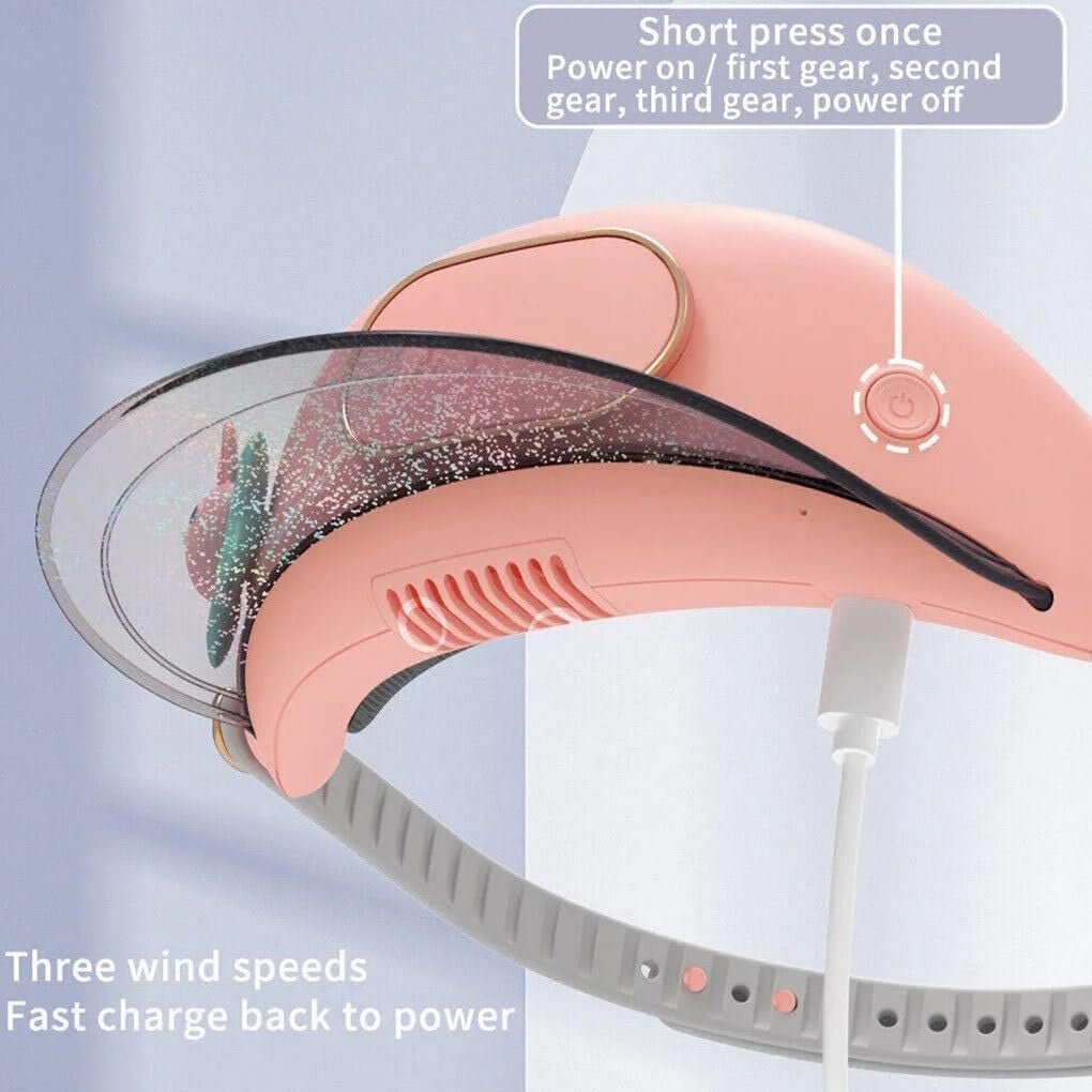 Sun Protector - Cute Hat with Cooling Fan