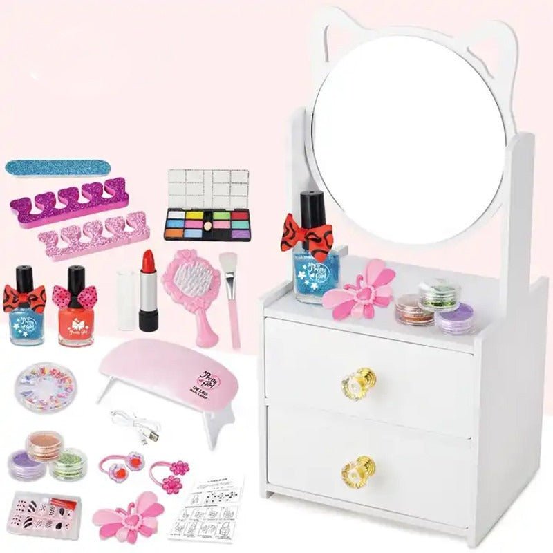 DIY Dressing Table Set For Girls 21 Pcs