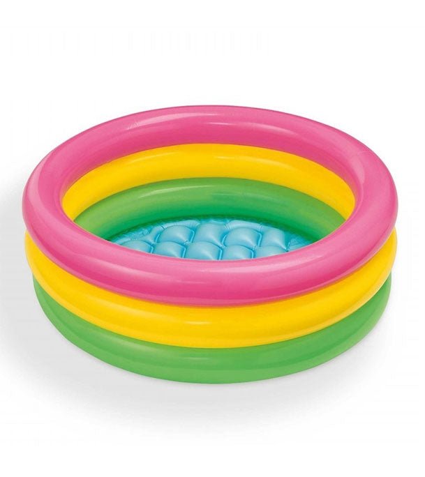 Sunset Glow Rainbow Inflatable Swimming Pool 45" x 10" (57412)